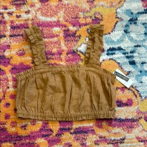 BP Brown Crop Top